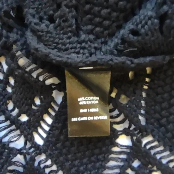 NEW Torrid Pointelle Crochet Vest w/ Fringe Crop Casual Festival  Size 3X - Picture 10 of 10